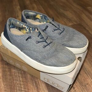 Hey Dude Conway M Craft Blue Navy Shoes Size Mens 7 Ladies 9